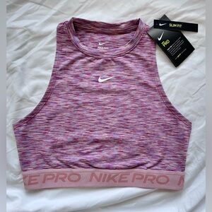 NWT Nike Pro Women's Space-Dye Tank / Sports Bra | Size Small